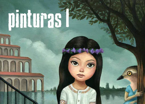 Ilustración de pintura i portada